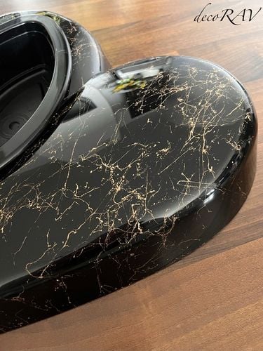 SERCE na Grób RÓŻNE KOLORY Podstawa na Stroik Wzór Marmur Kompozycja na Arena.pl