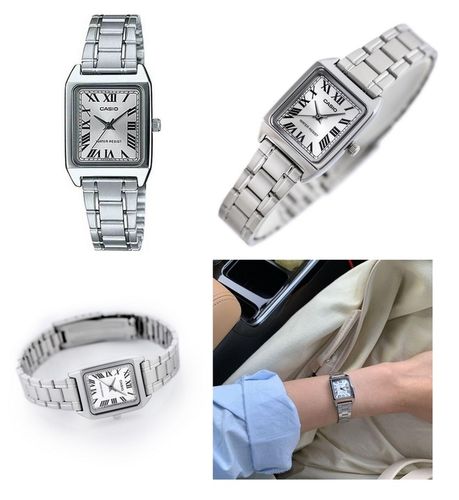 ZEGAREK DAMSKI CASIO VERONA złoty stalowy + BOX + GRAWER na Arena.pl