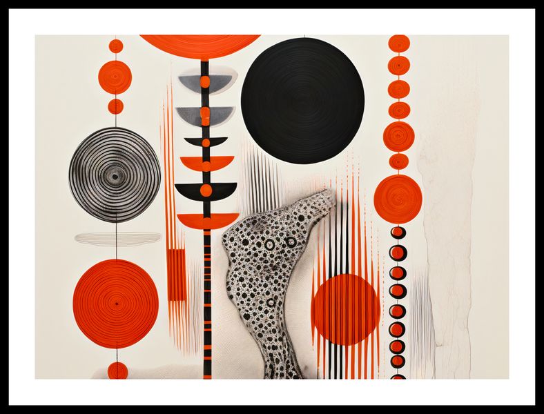Plakat 55x40cm Kontrastowy Kosmos zdjęcie 3