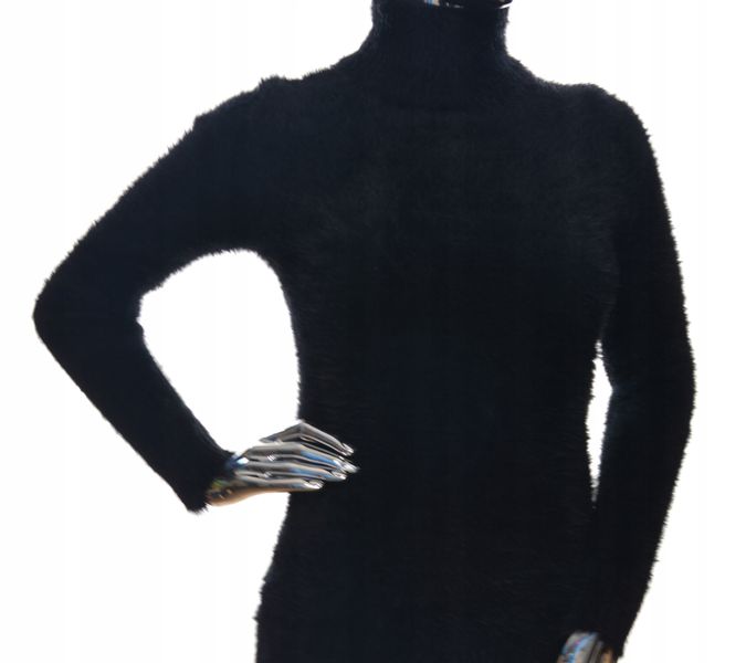 Damski sweter ALPAKA TOUCH z golfem golf UNI zdjęcie 3