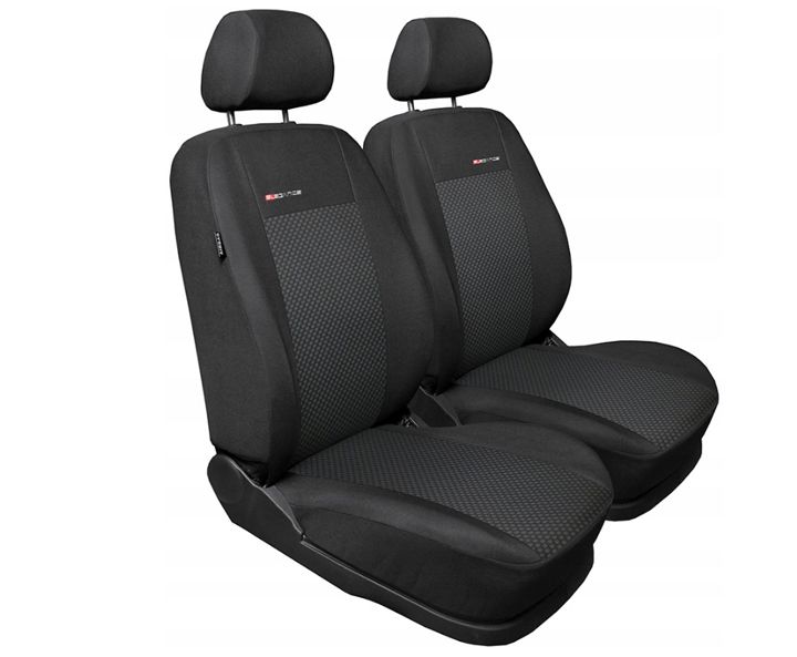 Uniwersalne pokrowce fotele przód ELEGANCE 1+1 P3 do Audi A1 I II zdjęcie 1
