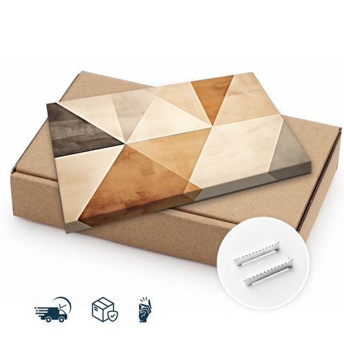 Obraz Canvas Do Salonu Styl Boho Wzór Geometryczny Abstrakcja 100cm x 70cm na Arena.pl