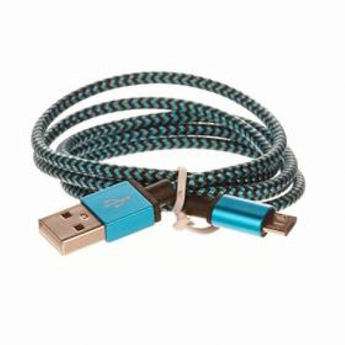 Kabel CellFish USB/micro USB, 1m (PLUSBKABELBLUE) Niebieski na Arena.pl
