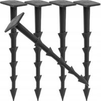 50x SZPILKI SZPILKA KOTWA DO MOCOWANIA AGROTKANINY AGROWŁÓKNINY 15 CM