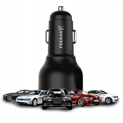Feegar Ładowarka Samochodowa Usb 66W Iphone Huawei na Arena.pl