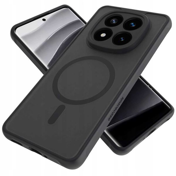 Spacecase Hybrid Mag Redmi Note 14 Pro+ 5G Black zdjęcie 2