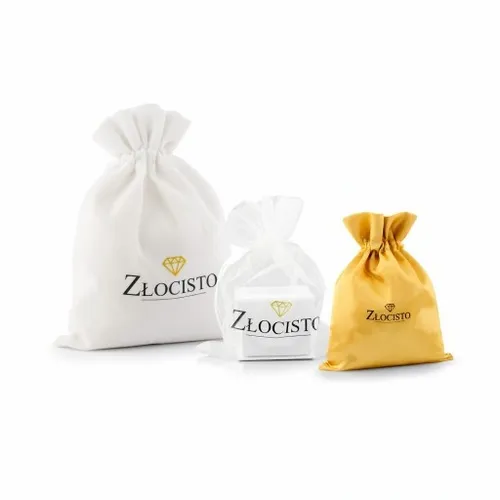 ZŁOTE KOLCZYKI SERCA SERDUSZKA DIAMENTOWANE 585 NA PREZENT na Arena.pl