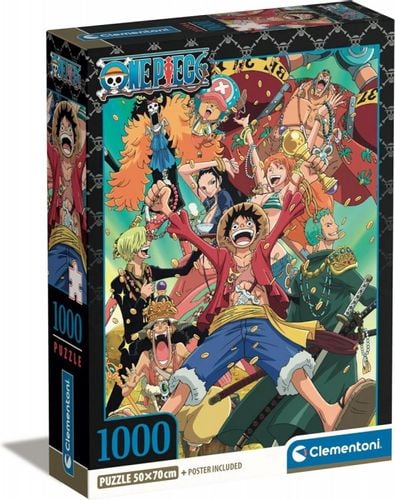 Puzzle 1000 Elementów Compact Anime One Piece na Arena.pl