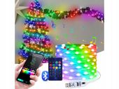 LAMPKI CHOINKOWE TAŚMA 150 LED BLUETOOTH TELEFON 15m PILOT APLIKACJA USB