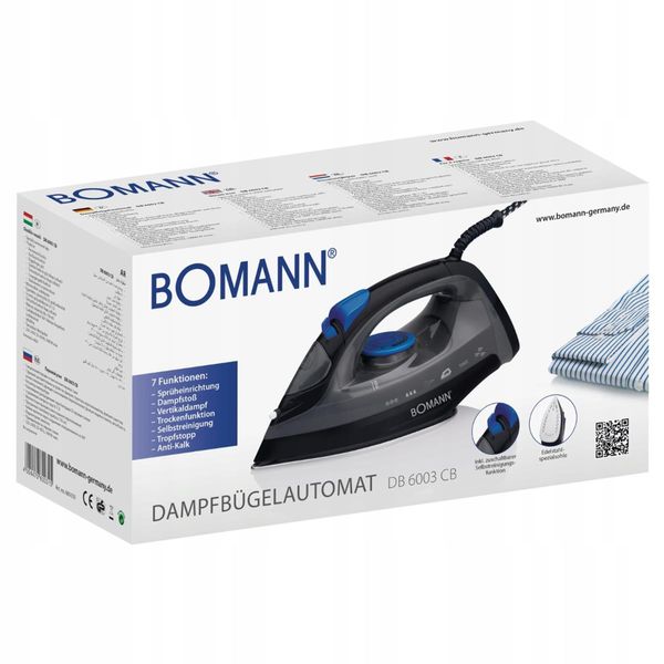 Żelazko parowe Bomann DB 6003 CB zdjęcie 8