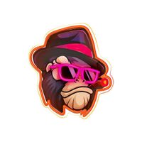 Neon ART LED GANGSTA MAŁPA multikolor FLA03 Forever Light