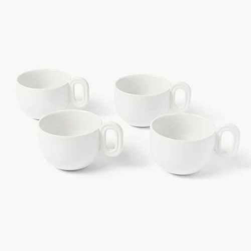 Ręcznie wykonany komplet naczyń śniadaniowych Stevns, dla 4 osób (12 elem.) na Arena.pl