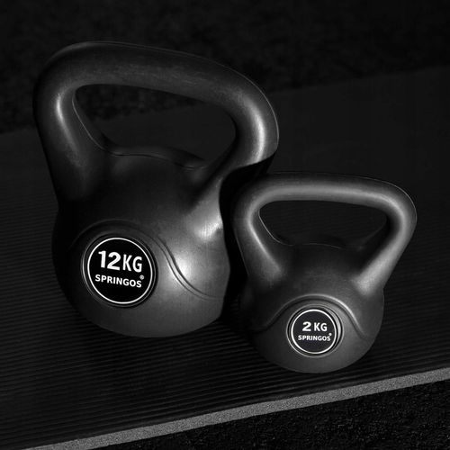 KETTLEBELL DO ĆWICZEŃ 12 kg KULA KETLE HANTLA FITNESS ABS HANTEL CIĘŻAR na Arena.pl