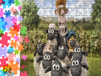 Puzzle tradycyjne Baranek Shaun