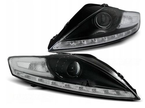 Lampy Reflektory FORD MONDEO OD 2007 DO 2011 DAYLIGHT LED SOCZEWKI na Arena.pl