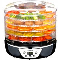 MOCNA SUSZARKA SPOŻYWCZA 520W DO GRZYBÓW OWOCÓW ZIÓŁ 5 SIT STELLA STSG-520