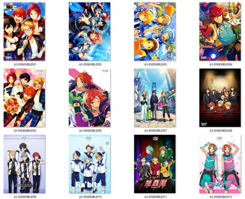 Plakat Ensemble Stars! DO WYBORU na Arena.pl