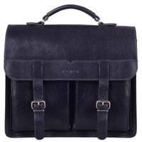 Torba skórzana na ramię KEMER 904 Czarny