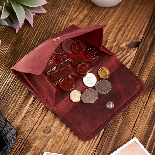 damska portmonetka czerwona portfel paolo peruzzi t-11-rd na Arena.pl