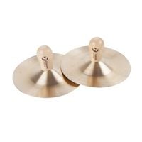 CLASSIC WORLD EDU Instrument Muzyczny Talerze Perkusyjne (15 cm) dla Dzieci 2 szt.