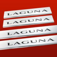 Listwa progowa RENAULT LAGUNA MK3 Stal nierdzewna 304 połysk  4szt