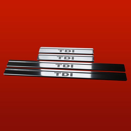 Listwa progowa VOLKSWAGEN PASSAT B7 TDI Stal nierdzewna 304 połysk 4szt na Arena.pl