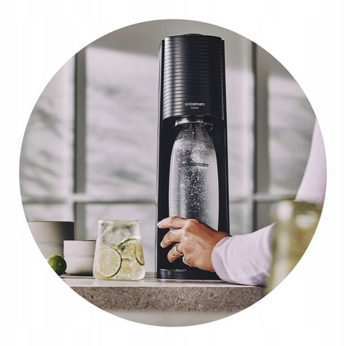 Saturator Soda Stream Terra czarny 2 butelki syrop pepsi mirinda 7up torba na Arena.pl