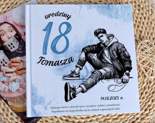 Księga gości karty białe na urodziny rocznice nietypowe okazje na Arena.pl