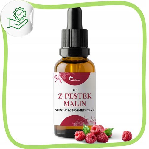 Olej z pestek malin tłoczony na zimno naturalny do twarzy na słońce 50ml na Arena.pl