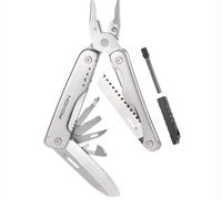 Multitool Roxon S803E Flash ostrze ze stali D2, 20 narzędzi w kaburze