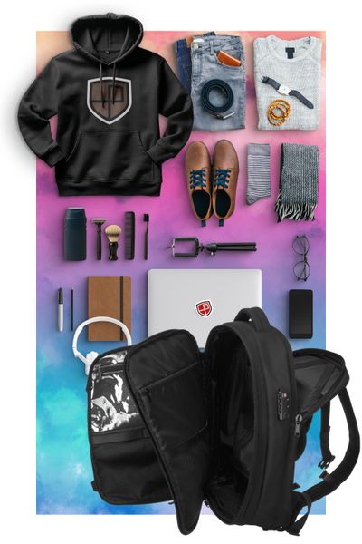 plecak ptn 24357-6790 black zdjęcie 7