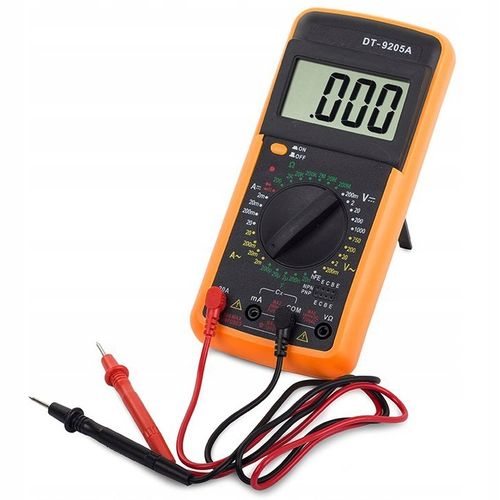 CYFROWY MIERNIK MULTIMETR PRĄDU LCD ELEKTRONIKI na Arena.pl