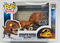 funko pop! jurassic world atrociraptor panther1216