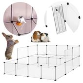 Kojec Wybieg Zagroda dla Małych Gryzoni Świnki Królika Składana Klatka