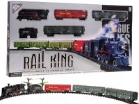 2X Zestaw do zabawy Ramiz Rail King Intelligent Classical Train