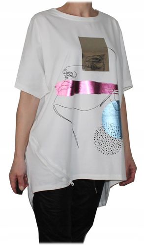 MEGI BLUZKA PRINT ZAMEK S/M na Arena.pl