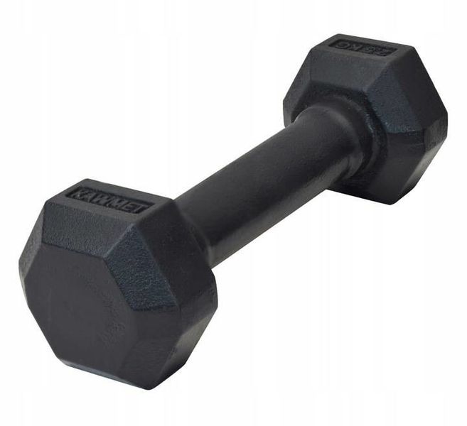 Hantla żeliwna hexagonalna HEX 2,5 kg zdjęcie 1