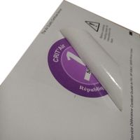 Naklejka ekologiczna do Paryża, naklejka do stref ekologicznych we Francji