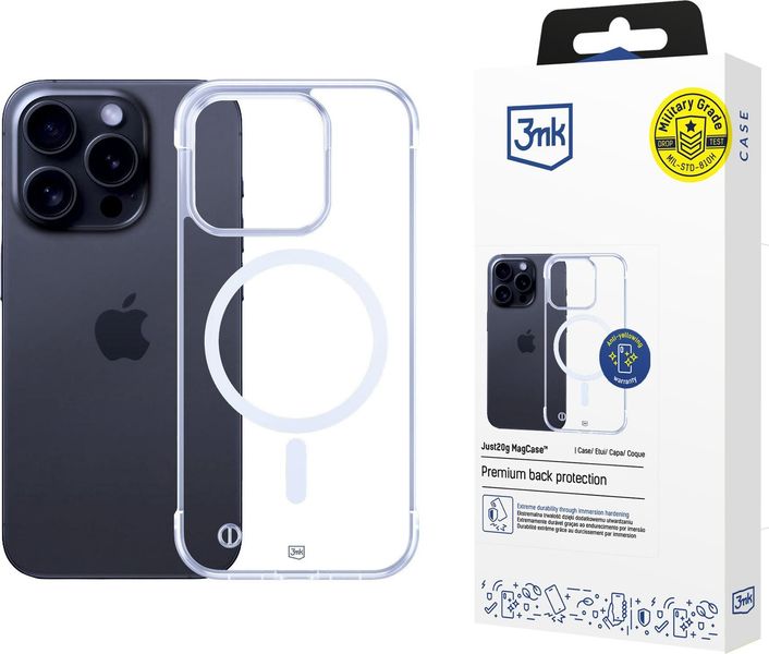 Etui Apple iPhone 14 Pro - 3mk Just20g MagCase zdjęcie 6