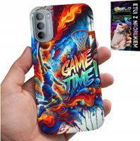 ETUI DO MOTOROLA G31 / G41 - KOSZYKÓWKA NBA GAME TIME, CASE + FOLIA