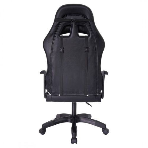 fotel gamingowy, biurowy obrotowy vortex czarny, biały ekoskóra ko35b na Arena.pl