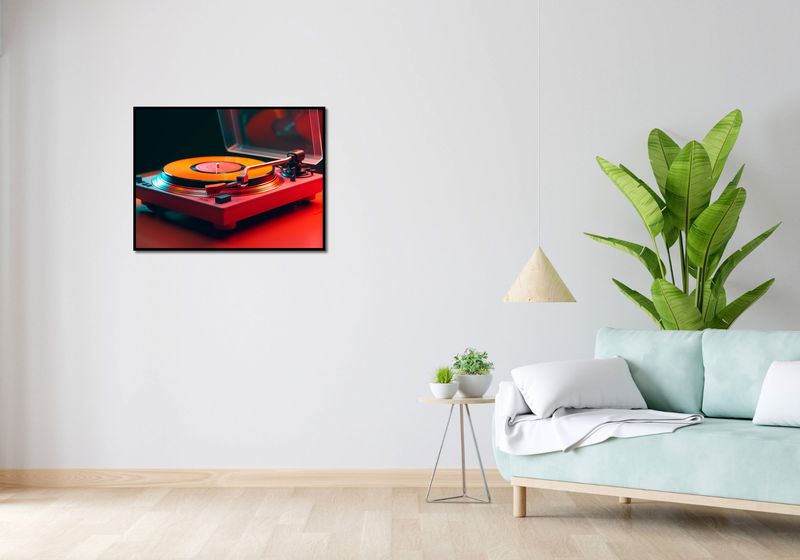 Plakat 80x60cm Retro Granie zdjęcie 4