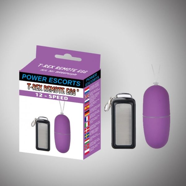 T Rex Remote Egg Purple Remote Control Egg 12 Speed zdjęcie 1