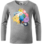 Koszulka z długim rękawem - Pora na Przygodę - Adventure Time