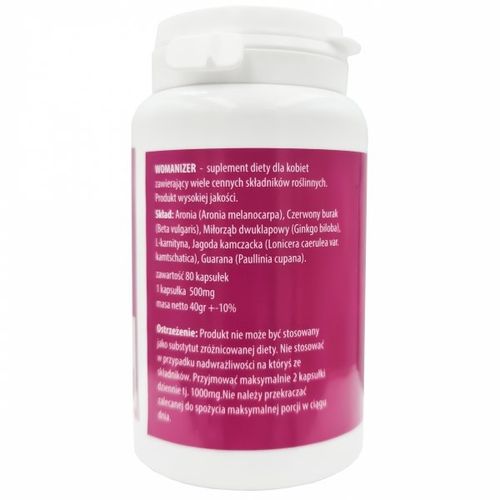 supl.diety lstim suplement womanizer 80kaps na Arena.pl