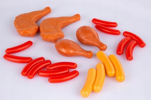 KINDERPLAY PLASTIKOWE WARZYWA OWOCE DO KUCHNI DLA DZIECI 120 elementów na Arena.pl