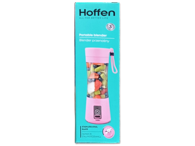 Blender przenośny - akumulatorowy Hoffen - MPM 60W zdjęcie 5