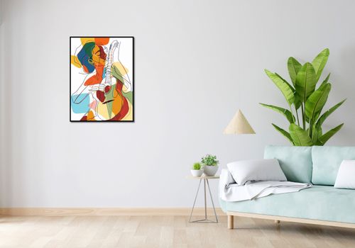 Plakat 60x80cm Wewnętrzna Muza na Arena.pl