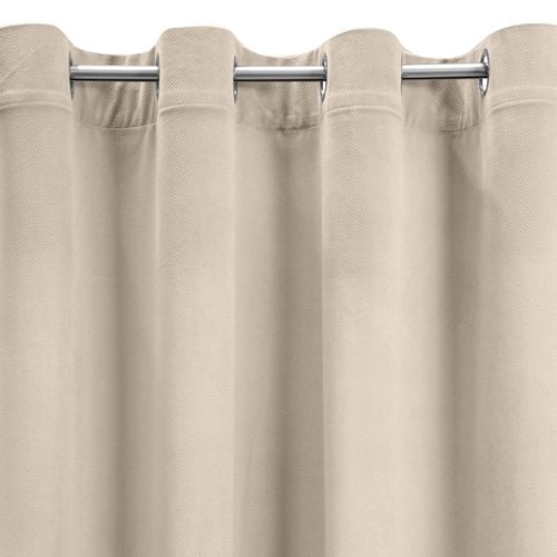 Zasłona na przelotkach MILO 140x250 beżowa na Arena.pl