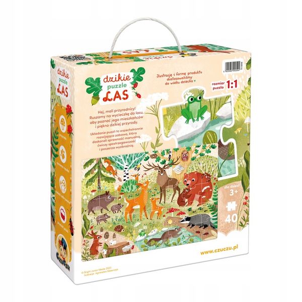 PUZZLE LAS CzuCzu Dzikie puzzle LAS 3+ zdjęcie 2